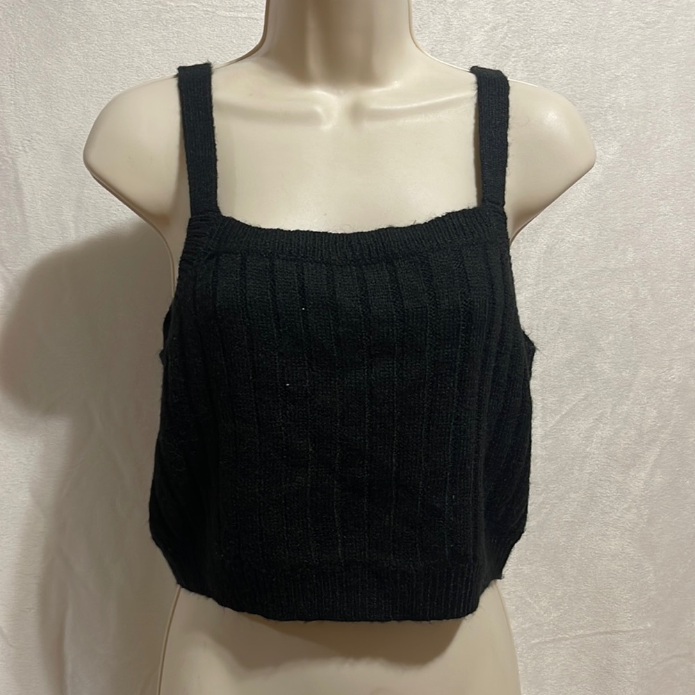 🌟- Wild fable Black Sweater Crop